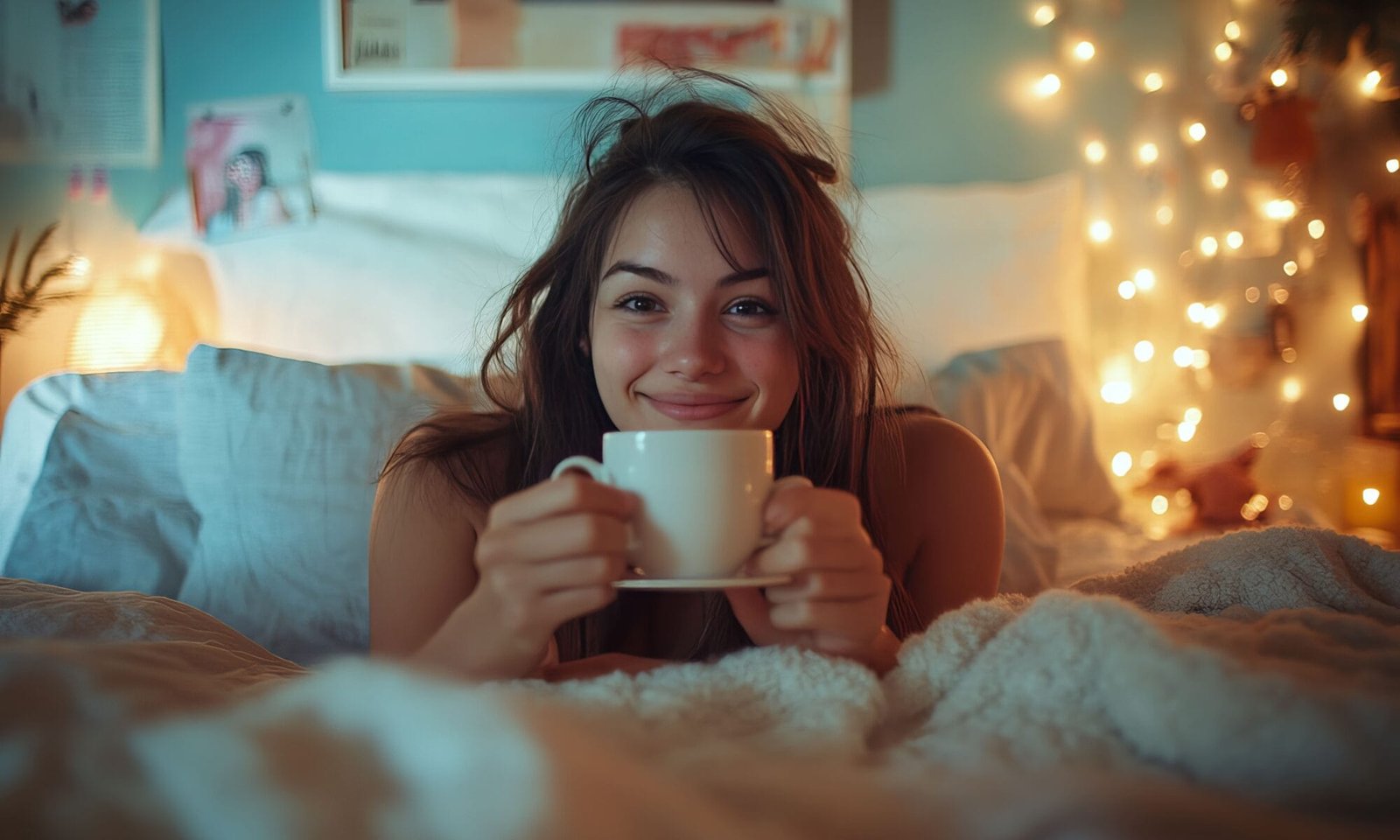 Té para quemar grasa por la noche